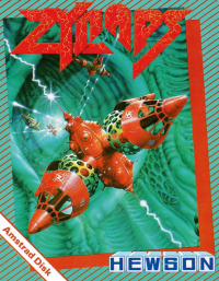 Zynaps Amstrad CPC US box art